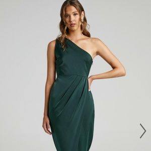 Show Felt So Happy Dress in Emerald